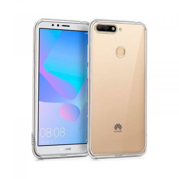 Funda silicona Honor 7A/Huawei Y6 2018 transp.
