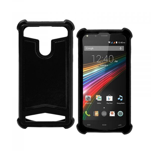 Funda universal silicona 5" Liso Negro 011438