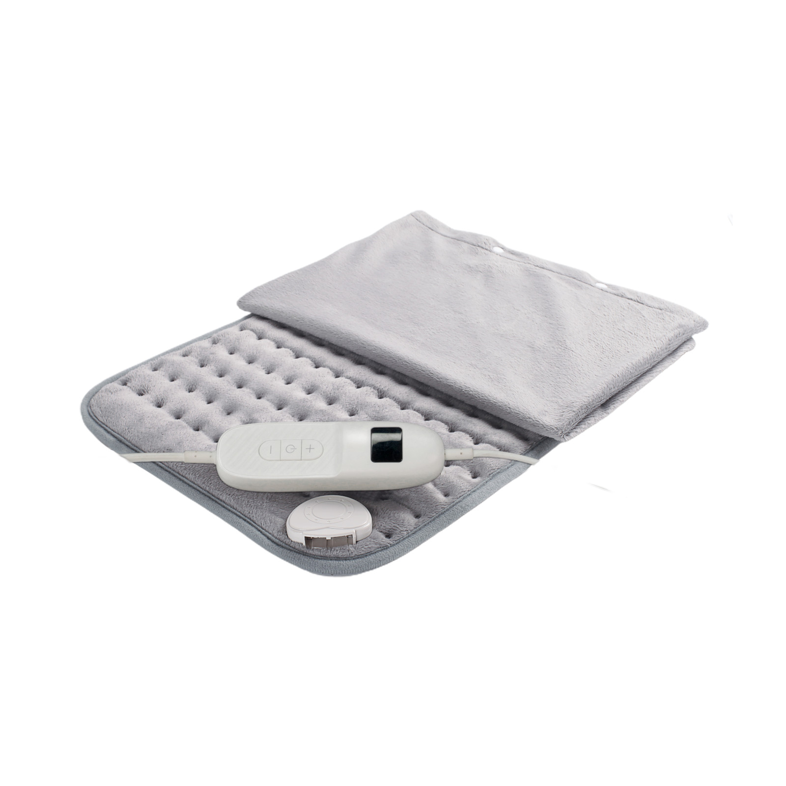 Almohadilla Elect Fabrilamp Vellon Gris 40x30