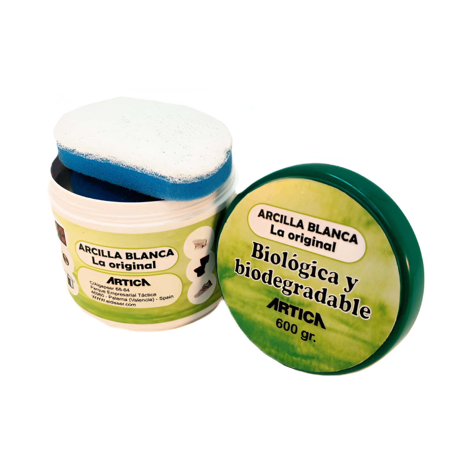 Arcilla blanca Artica 600 gr