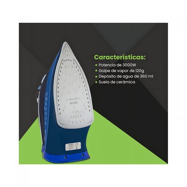 Plancha Becken BSI3860 - Imagen 2