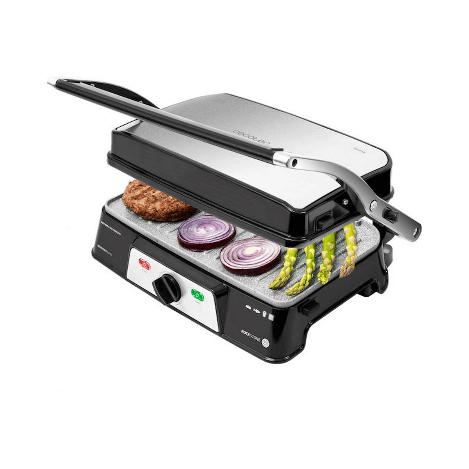 Grill Cecotec Rock'n Grill 1500 Take&Clean (03060