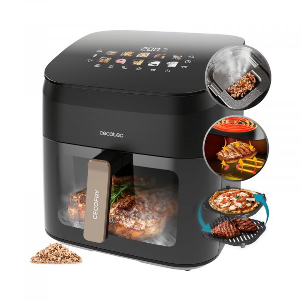 Freidora de Aire Cecotec Cecofry&Grill Smokin'8500 - Imagen 2