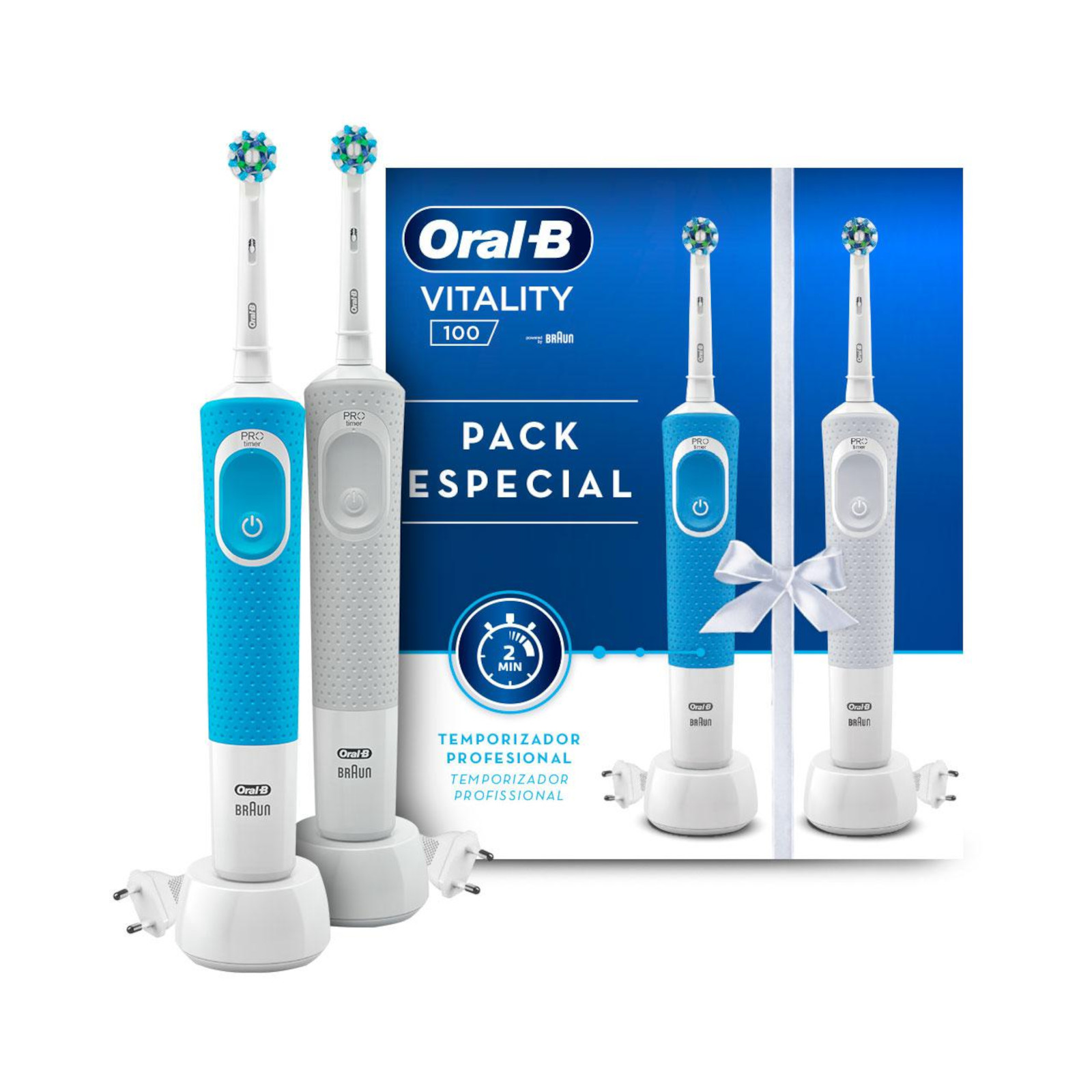 Cepillo Dental Braun Oral-B Vitality Duo Evoluc. - Electrodomésticos Feijóo