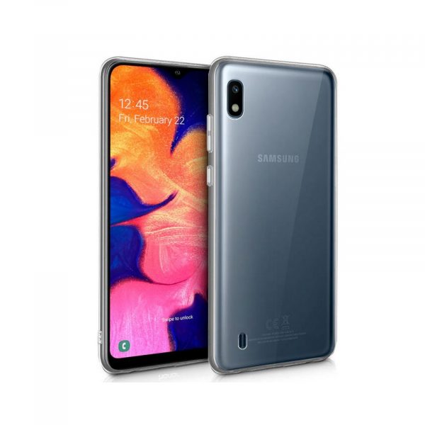 Funda silicona Samsung Galaxy A10 transparente