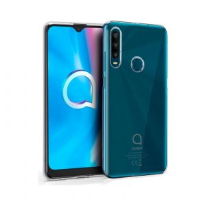Funda silicona Cool Alcatel 1SE 2020/21 transp.