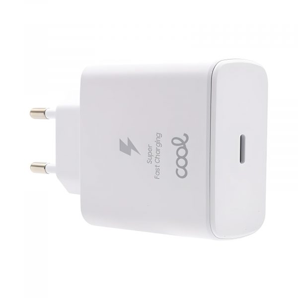 Cargador casa Cool Ultra Fast Charger  PD  Tipo C