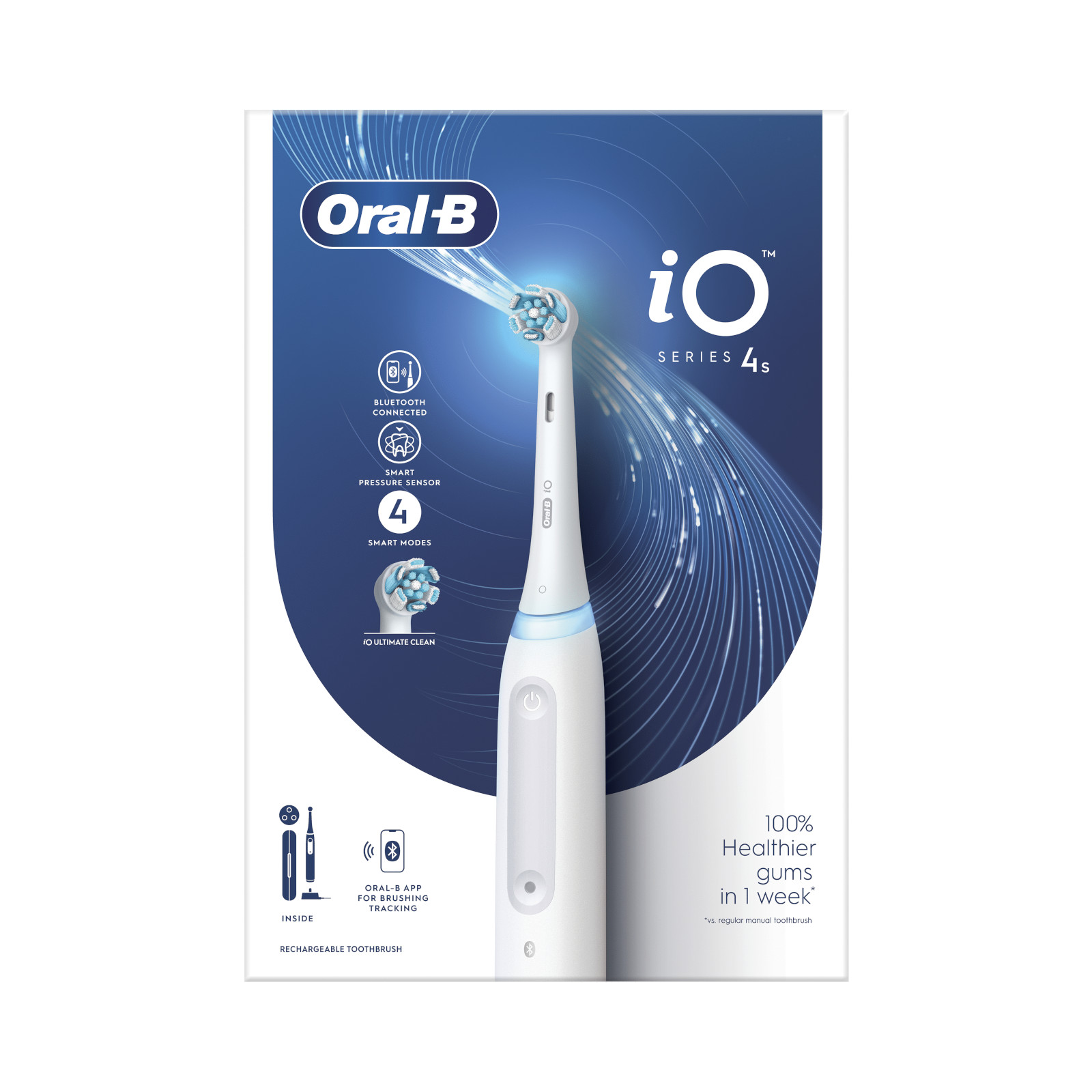 Cepillo Dental Braun Oral-B iO4s Blanco