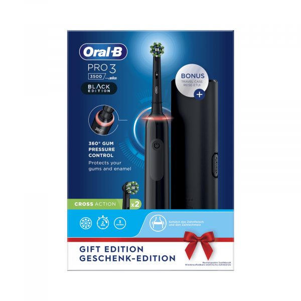 Cepillo dental Braun Oral-B Pro3500 Black Edition