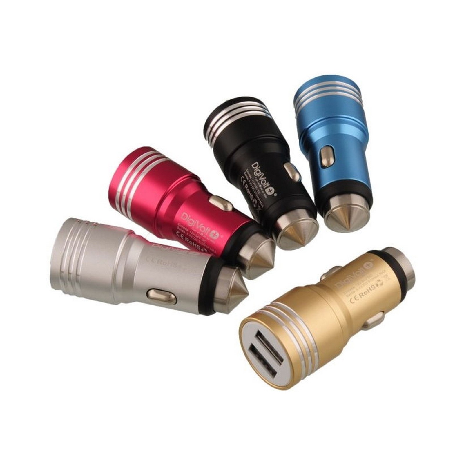 Cargador coche Digivolt QC2421