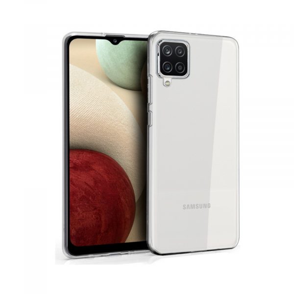 Funda silicona Samsung A12 transparente