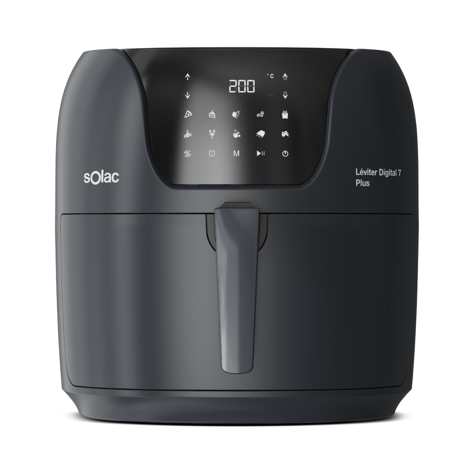 Freidora de Aire Solac FA1800 Leviter Digit 7 Plus
