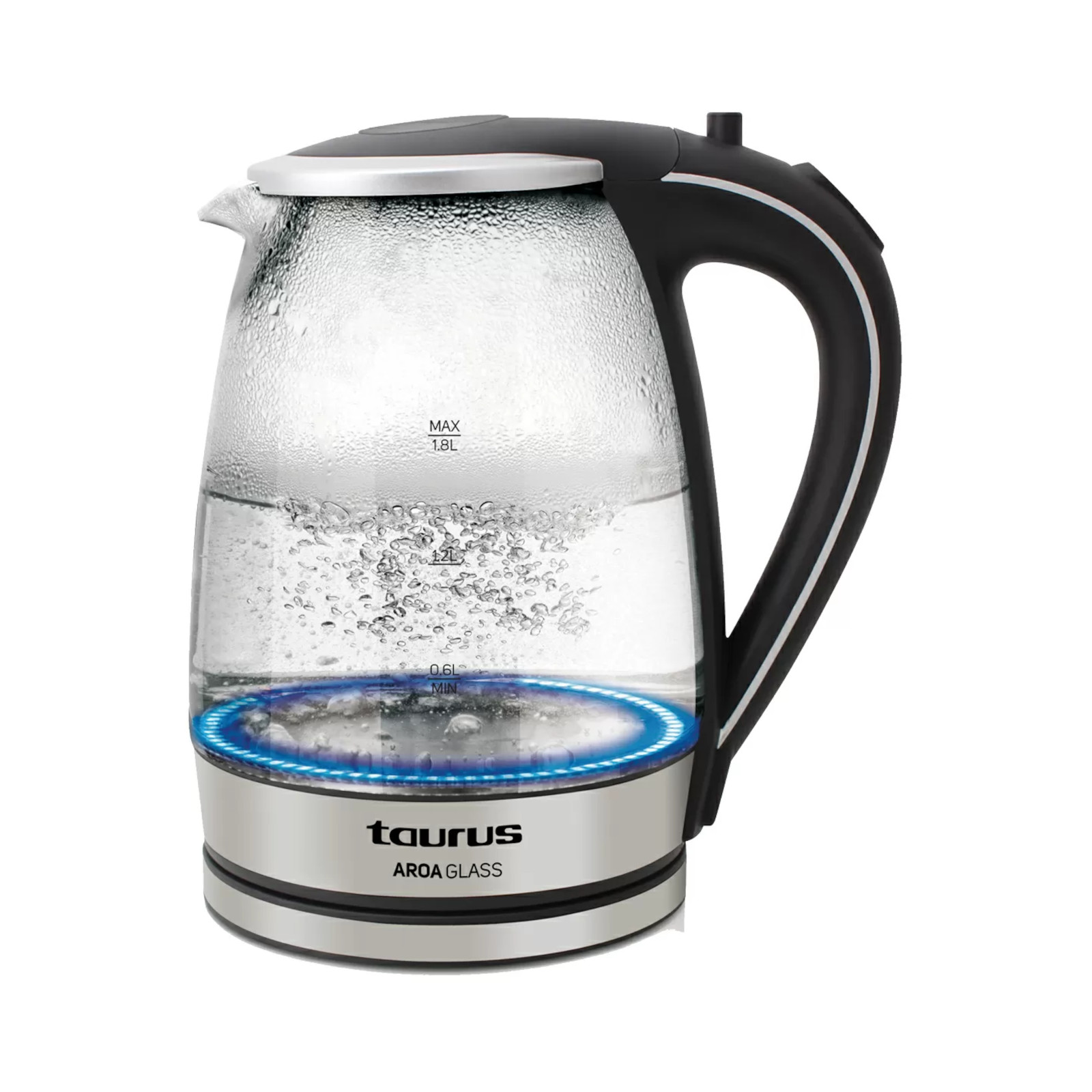 Hervidor agua Taurus Aroa Glass