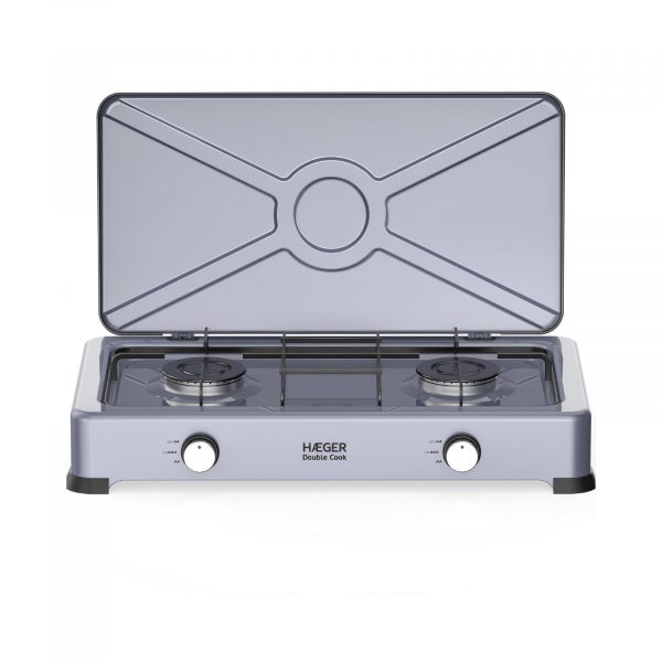 Hornillo Gas Haeger Double Cook GC-02E 022A