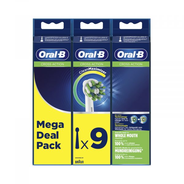 Kit Oral-B  Cross Action Pack 9  EB50-9FSS