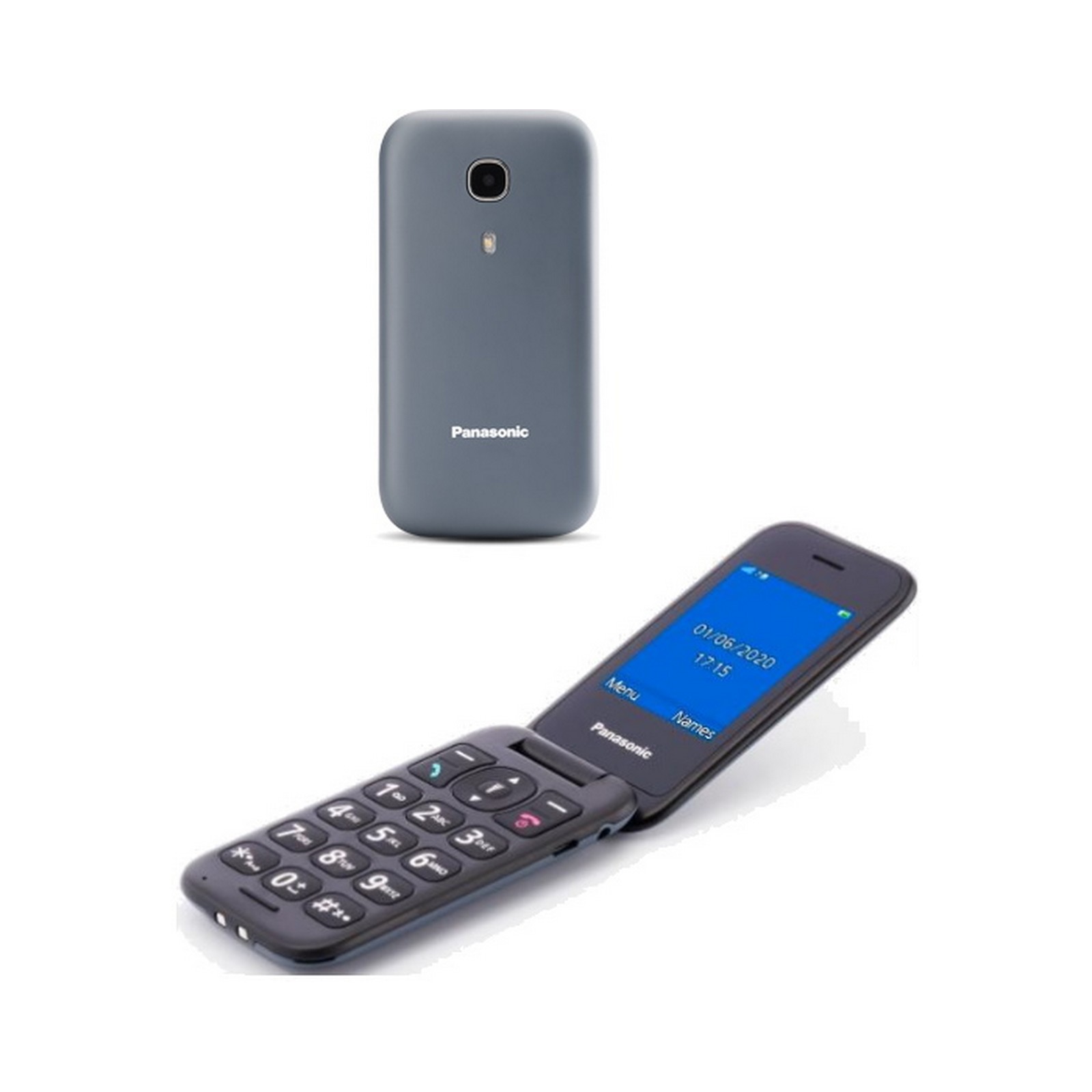 Telefono Movil Panasonic KXTU400 Gris