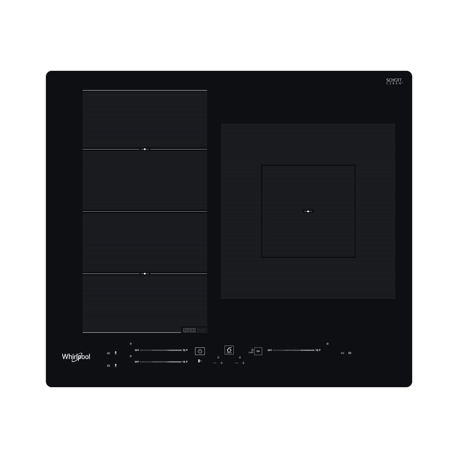 Placa Induccion Whirlpool WFS9560NE