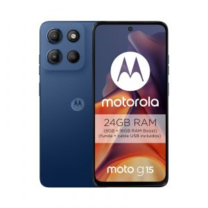 Smartphone Motorola G15 8/512Gb  Navy Peony