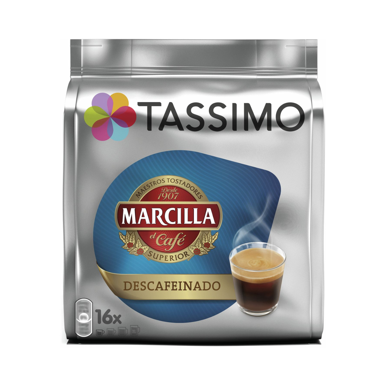Tassimo Café Marcilla Descafeinado - Electrodomésticos Feijóo
