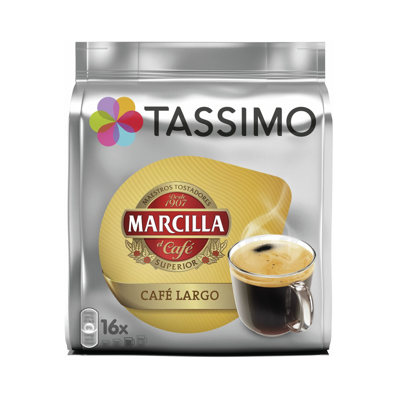 Tassimo Café Marcilla Largo - Electrodomésticos Feijóo