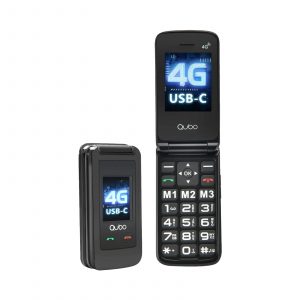 Telefono Movil Qubo X247 4G Negro