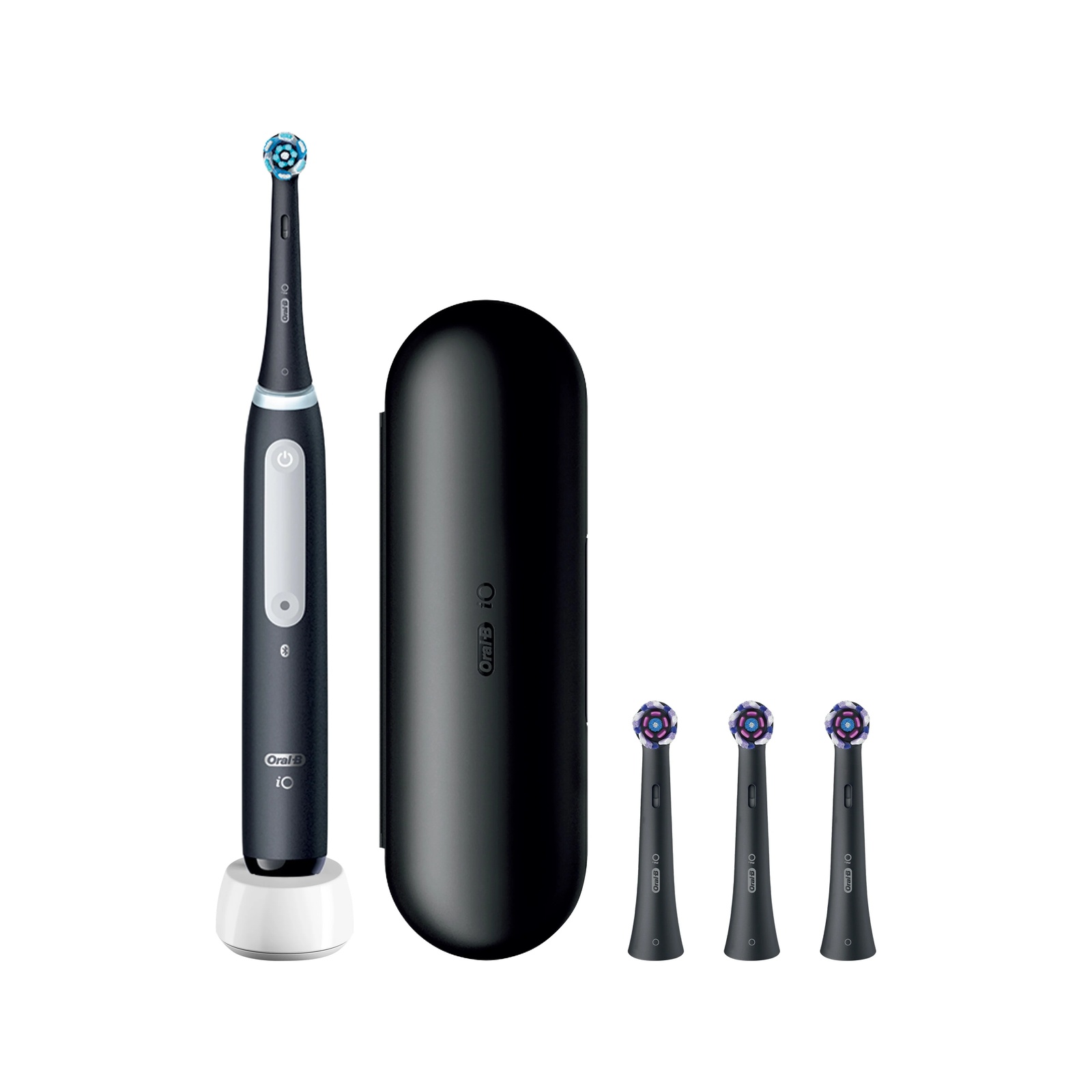 Cepillo Dental Braun Oral-B iO3 Negro + Funda + 3 Recambios