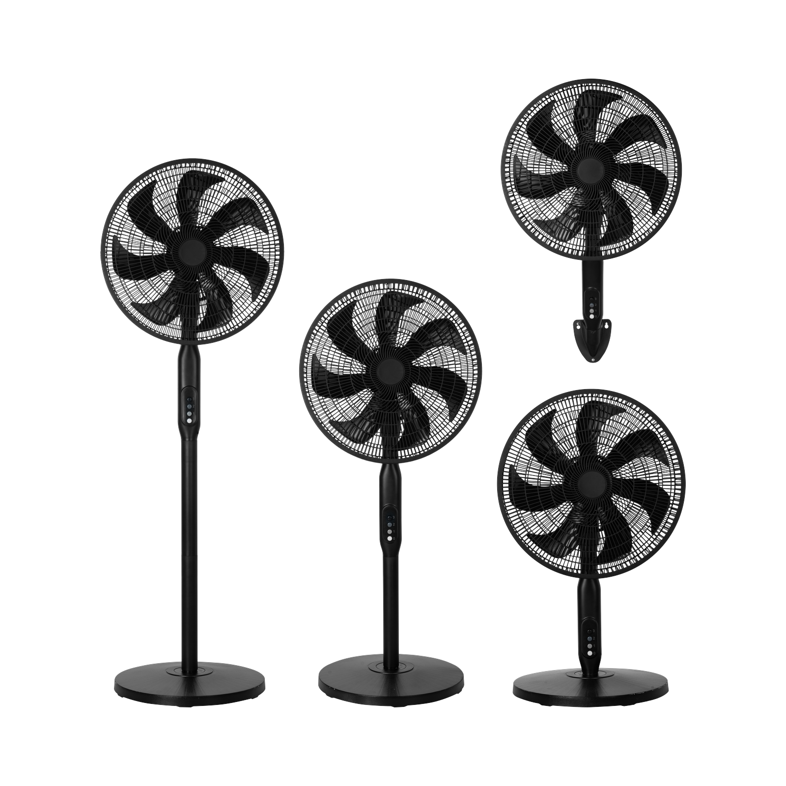 Ventilador Fabrilamp 3X1 Mixin Negro 256341009