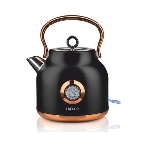 Hervidor Agua Haeger Art Deco Black (EK-22B.024A)
