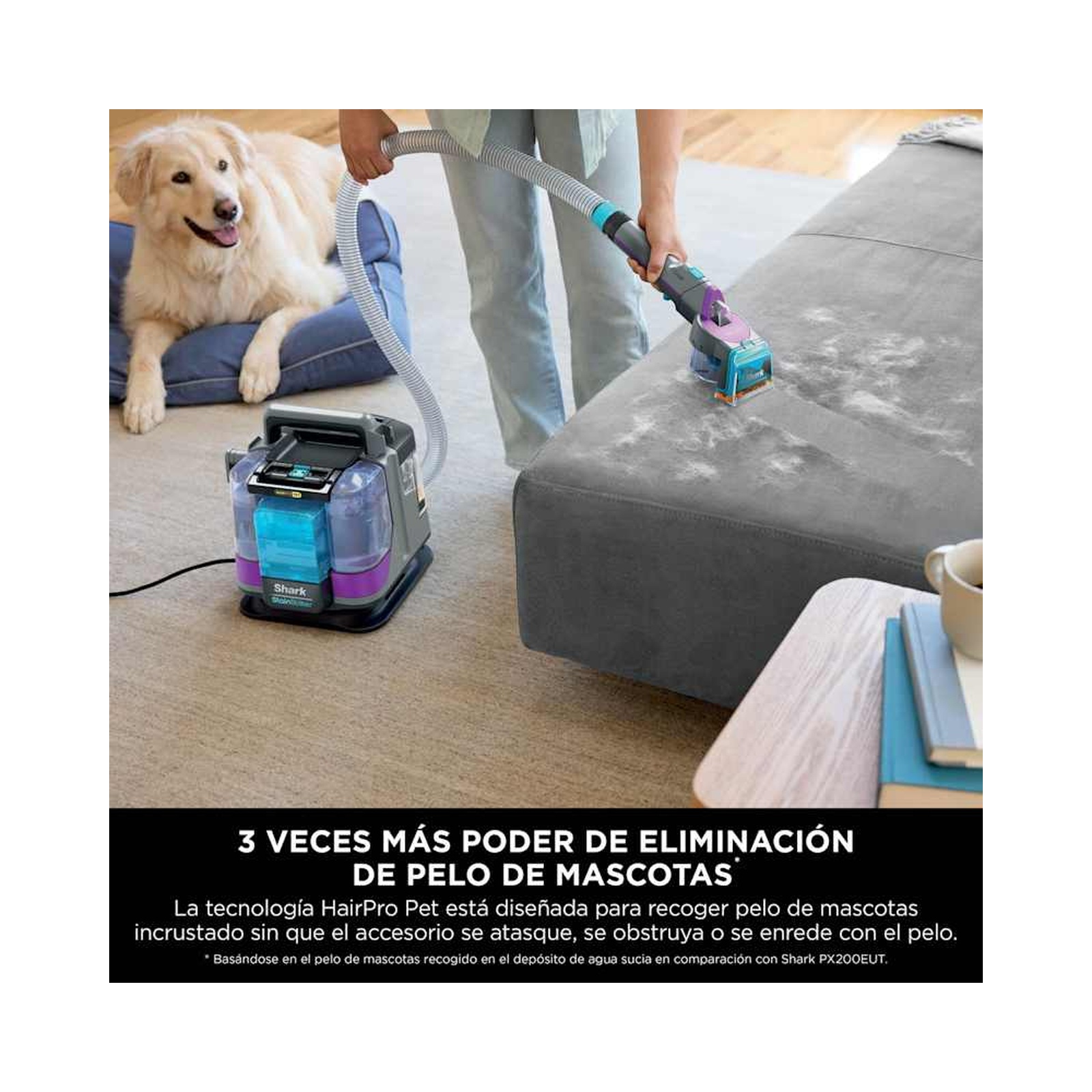 Aspirador Tapicerias Shark PX250EUT - Imagen 5