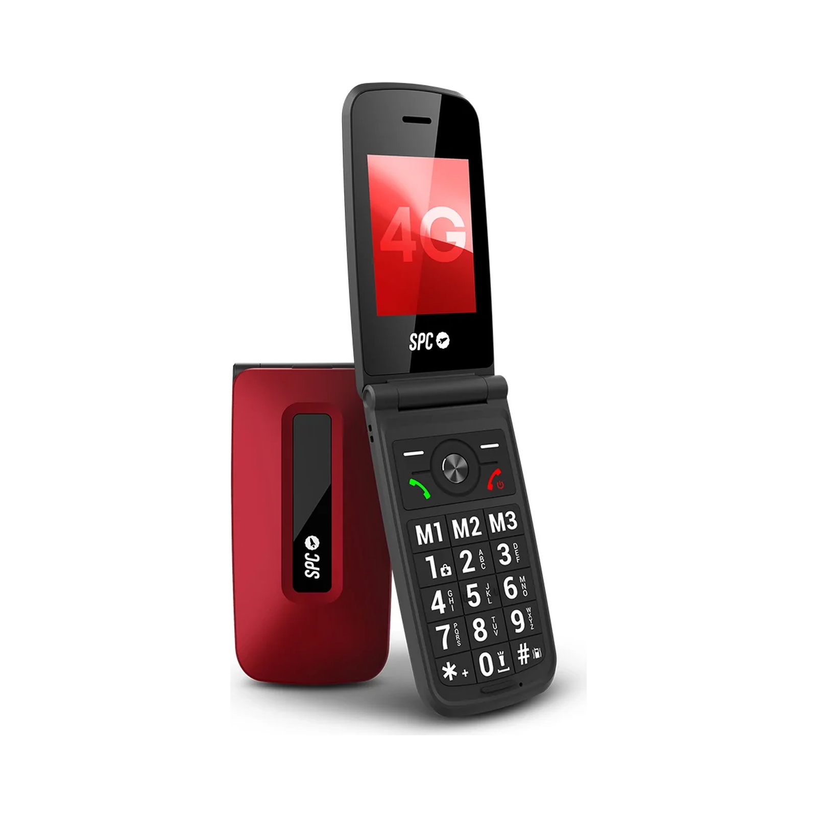 Telefono Movil SPC Titan 2 Red (2342R)