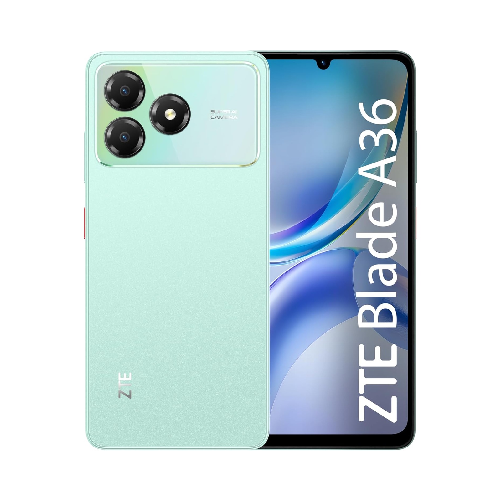 Smartphone ZTE Blade A36 4/64Gb. Green